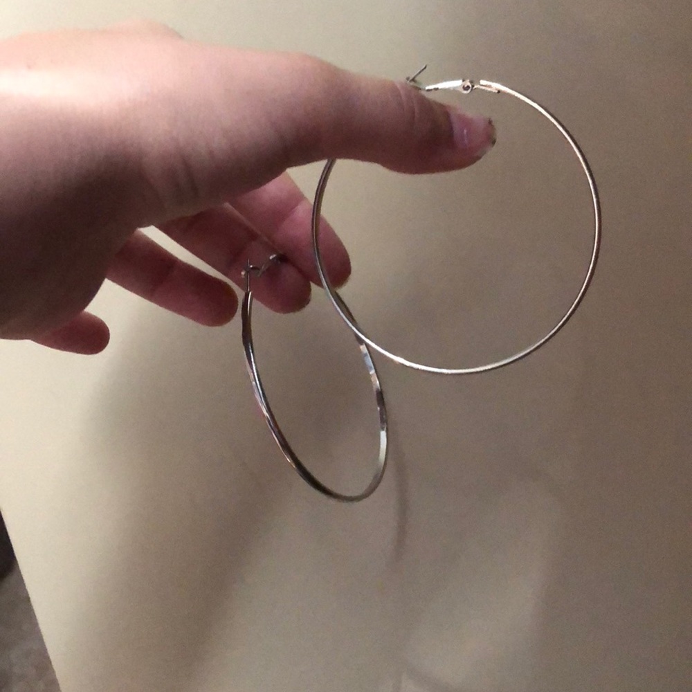 I don’t wear hoops anymore.